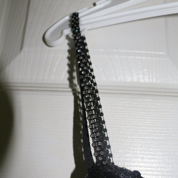 Black Ruffle Dress - Picture 3 of 5